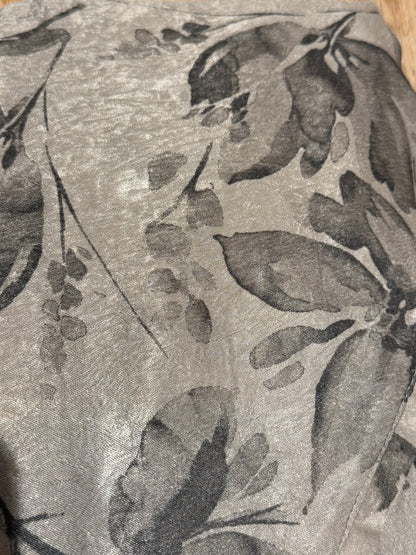 Wrap tie abaya- floral print LIMITED EDITION