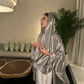 Khaleeji Farasha Abaya and Hijab Set