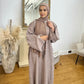 Closed Linen Abaya