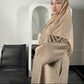 Closed Linen Abaya