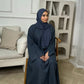 Closed Linen Abaya