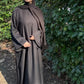 Nida Coloured Abaya chocolate brown *ex display*