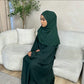 Nida Coloured Abaya chocolate brown *ex display*