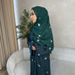 Yasmina Embroidery Buttoned Abaya