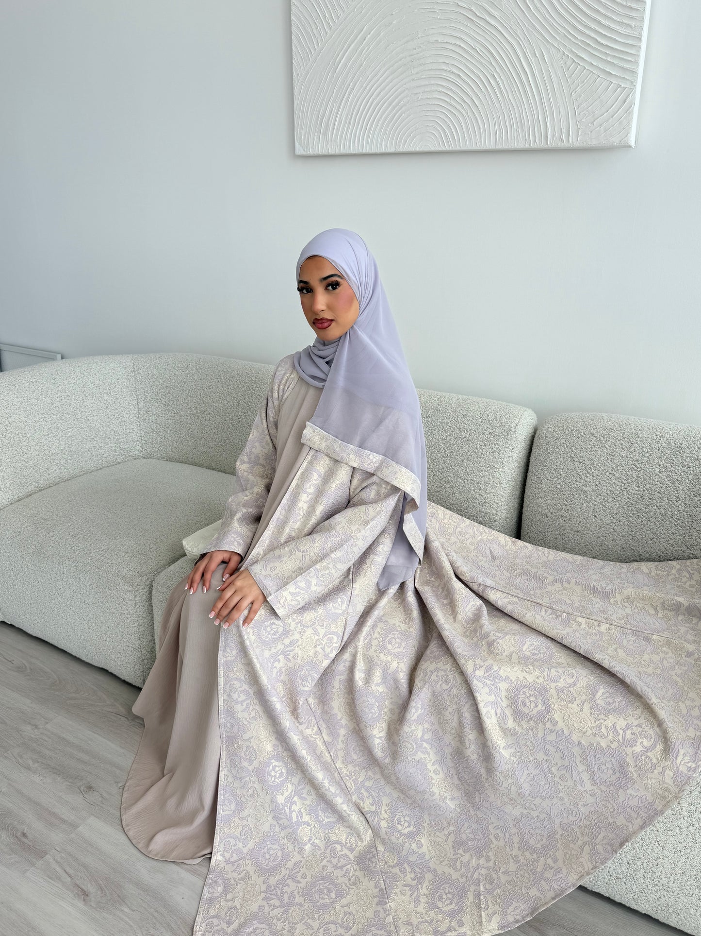 Noora 2.0 luxury open abaya LIMITED EDITION