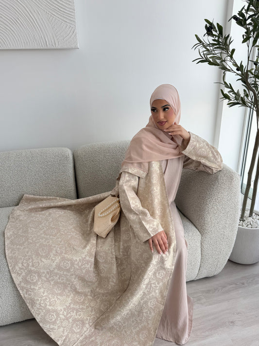 Noora 2.0 luxury open abaya LIMITED EDITION