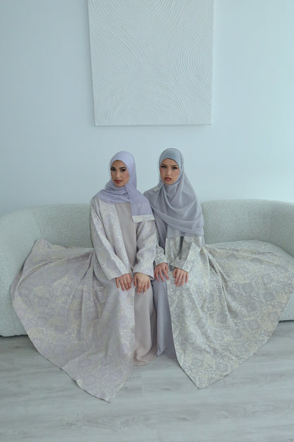 Noora 2.0 luxury open abaya LIMITED EDITION