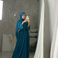 Nida Coloured Abaya chocolate brown *ex display*