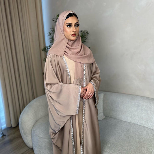 Isha batwing Abaya Set with Inner