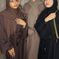 Isra Crinkled Abaya