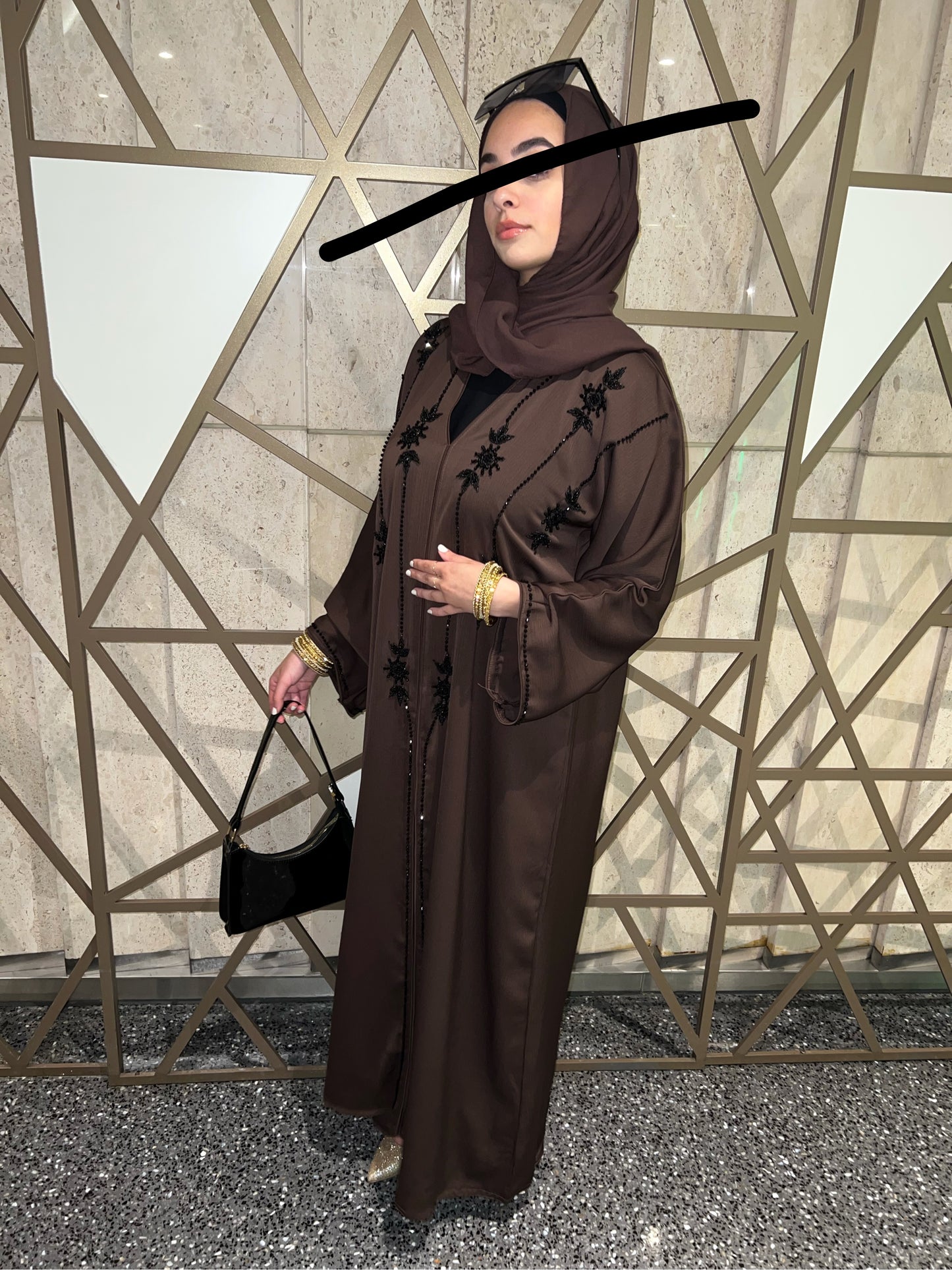 Amira Chocolate Abaya