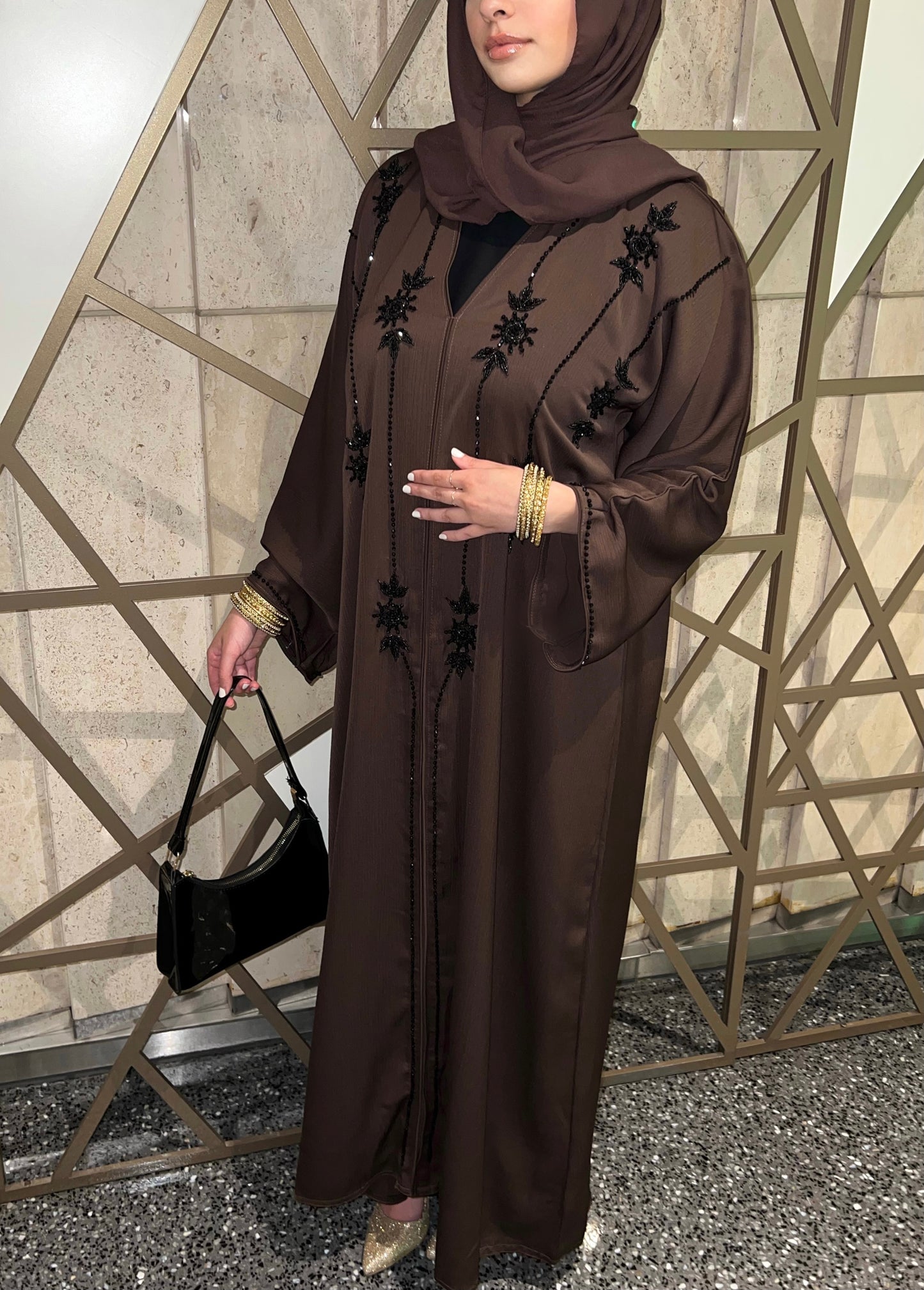 Amira Chocolate Abaya