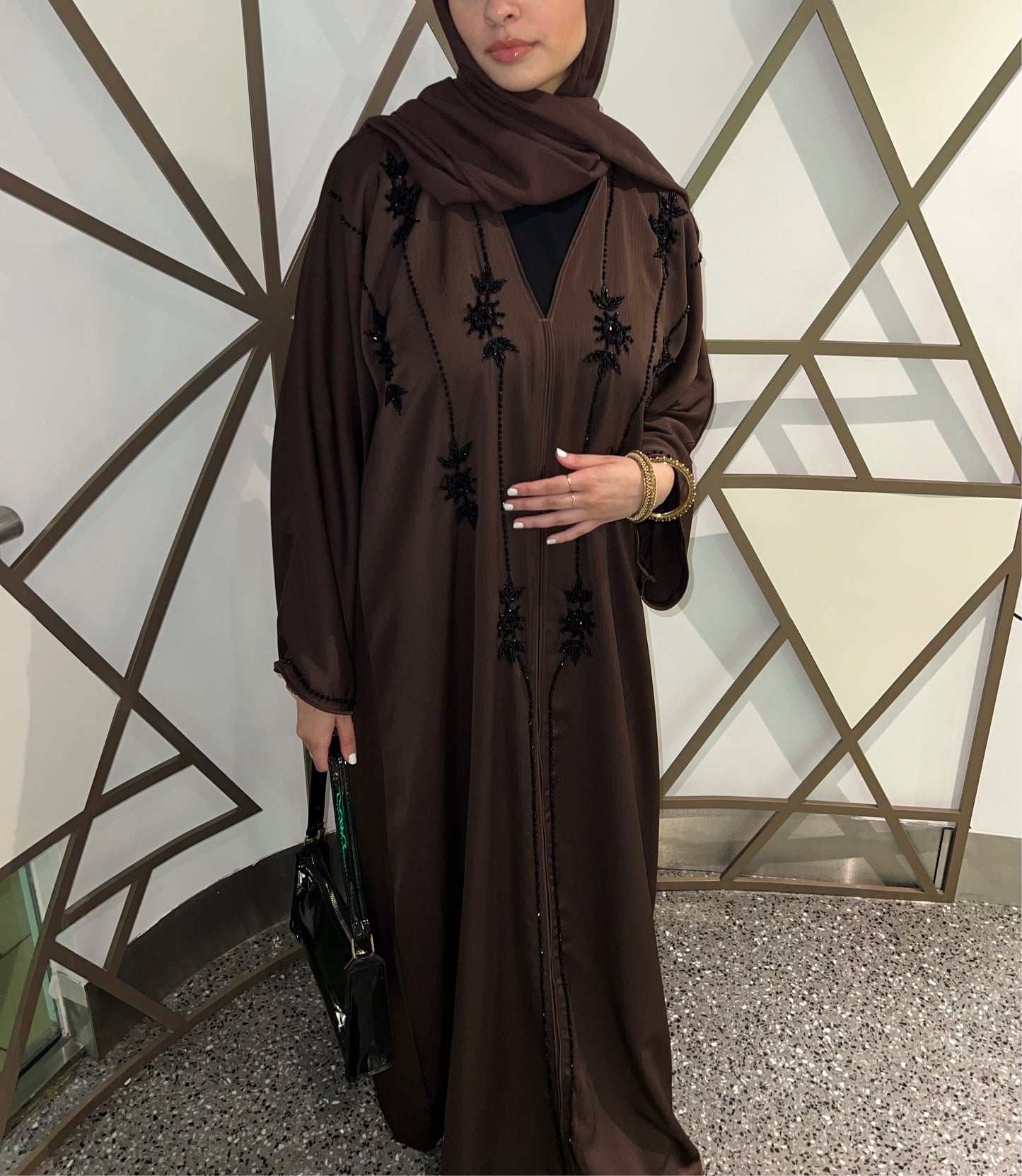 Amira Chocolate Abaya